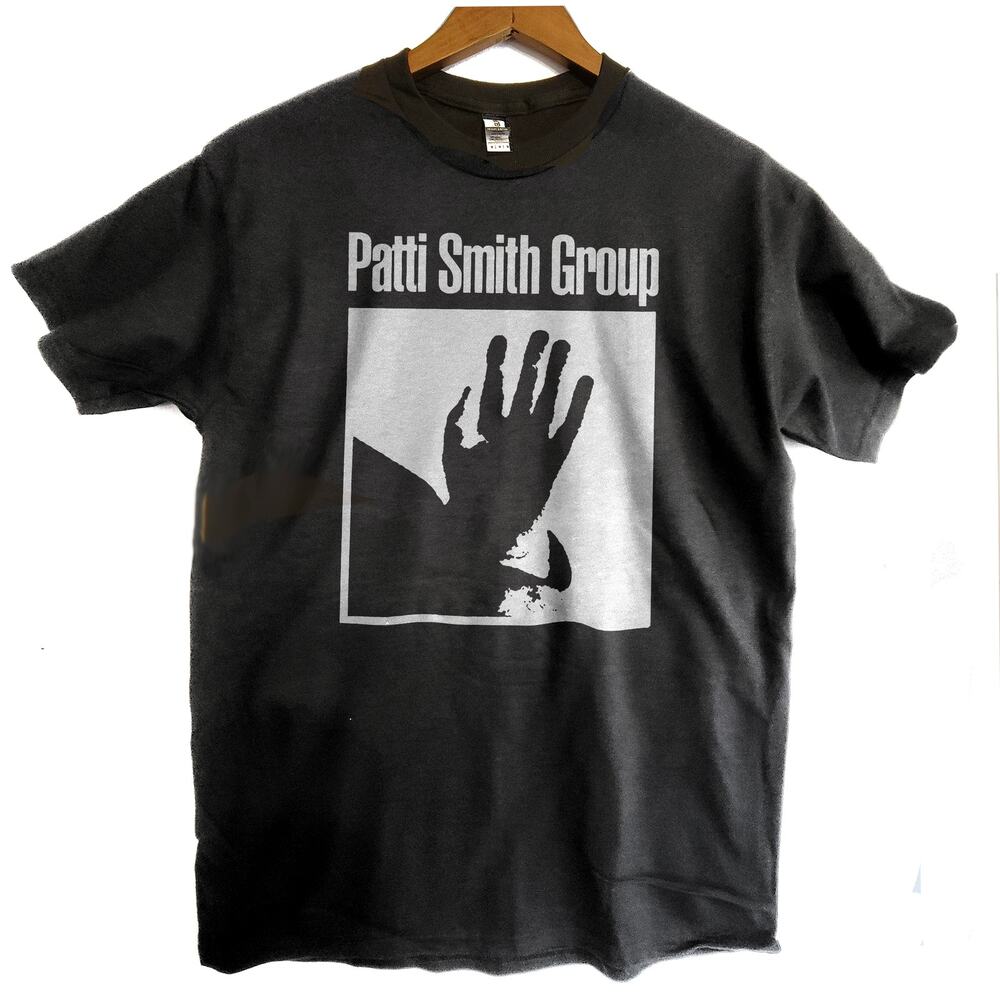 Patti Smith Group band t shirt Size Medium Black